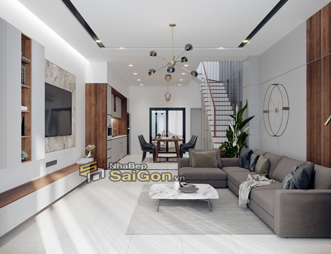 mẫu thiết kế nội thất phòng khách đẹp
