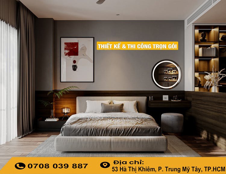 Thiết Kế Phòng Ngủ Nhà Phố