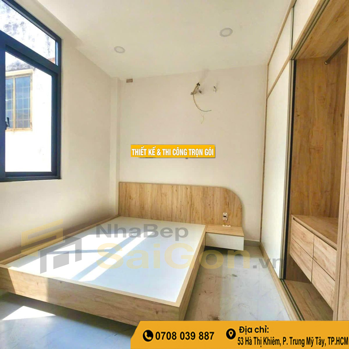 Thi Công Nội Thất Phòng Ngủ Trọn Gói