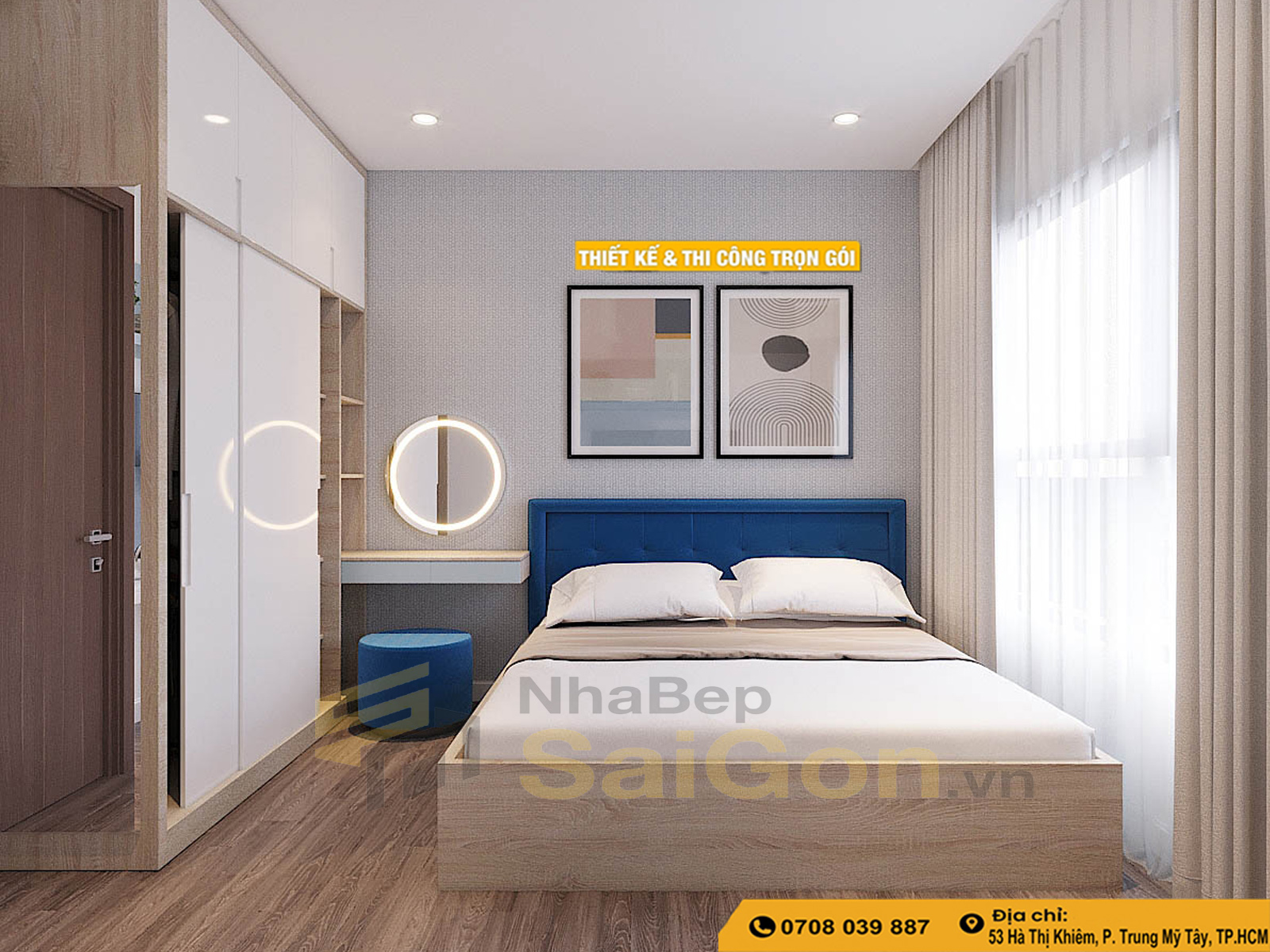 Thi Công Nội Thất Phòng Ngủ Trọn Gói