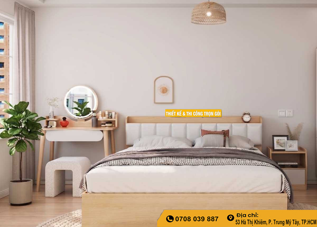 Thiết Kế Phòng Ngủ Kiểu Hàn Quốc