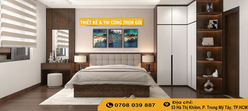 Báo Giá Thiết Kế Phòng Ngủ Full Nội Thất