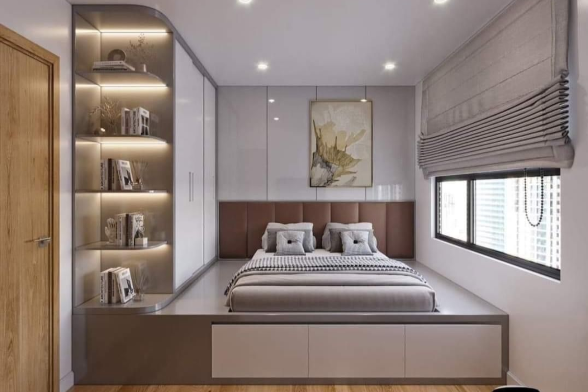 Bí Quyết Thiết Kế Phòng Ngủ Nhỏ Đẹp Không Bị Bí Bách