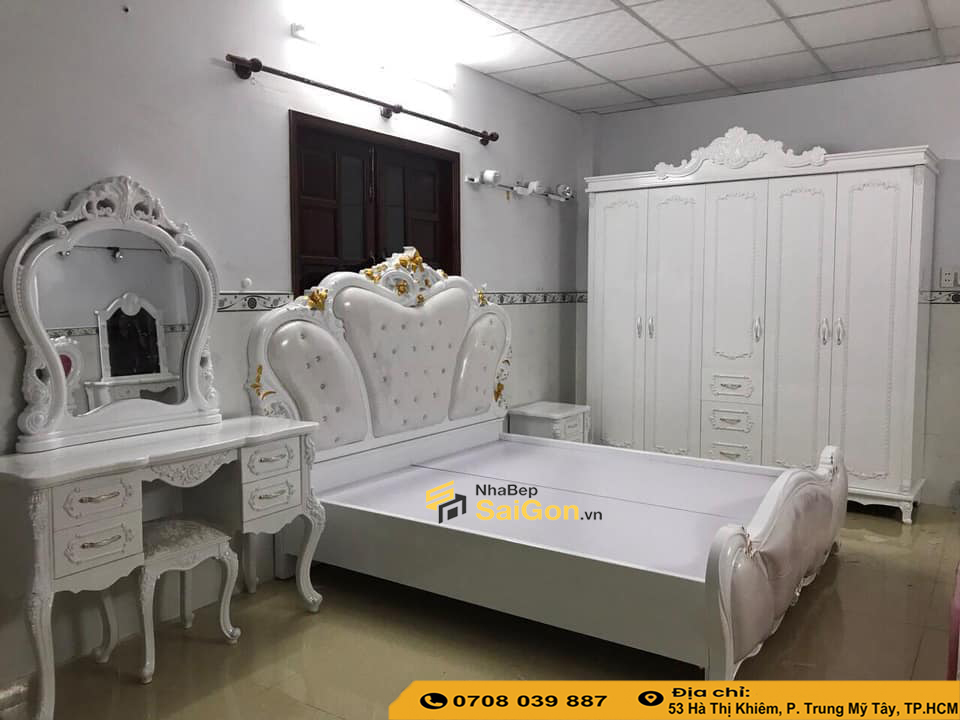 Thiết Kế Phòng Ngủ Tân Cổ Điển Hiện Đại