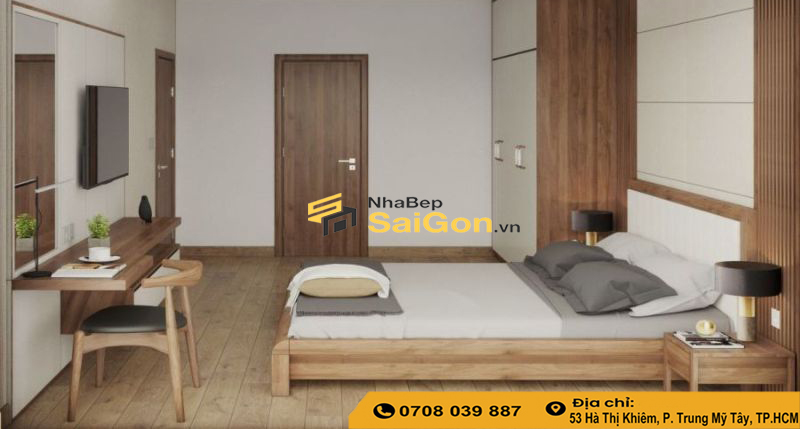 Mẫu Nội Thất Phòng Ngủ Gỗ Công Nghiệp