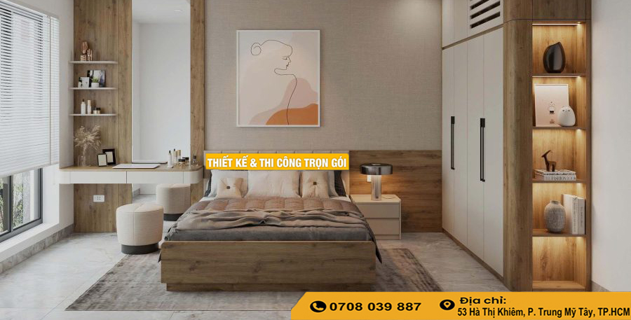 Thiết Kế Combo Nội Thất Phòng Ngủ Giá Rẻ