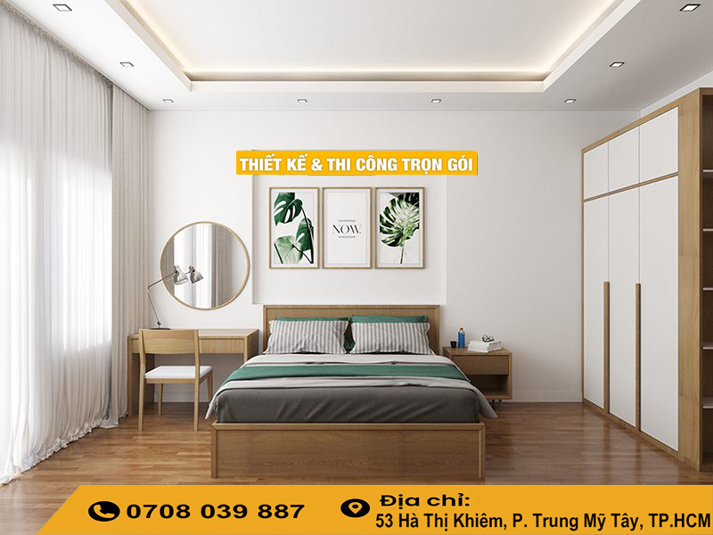 Thiết Kế Phòng Ngủ Nhà Phố