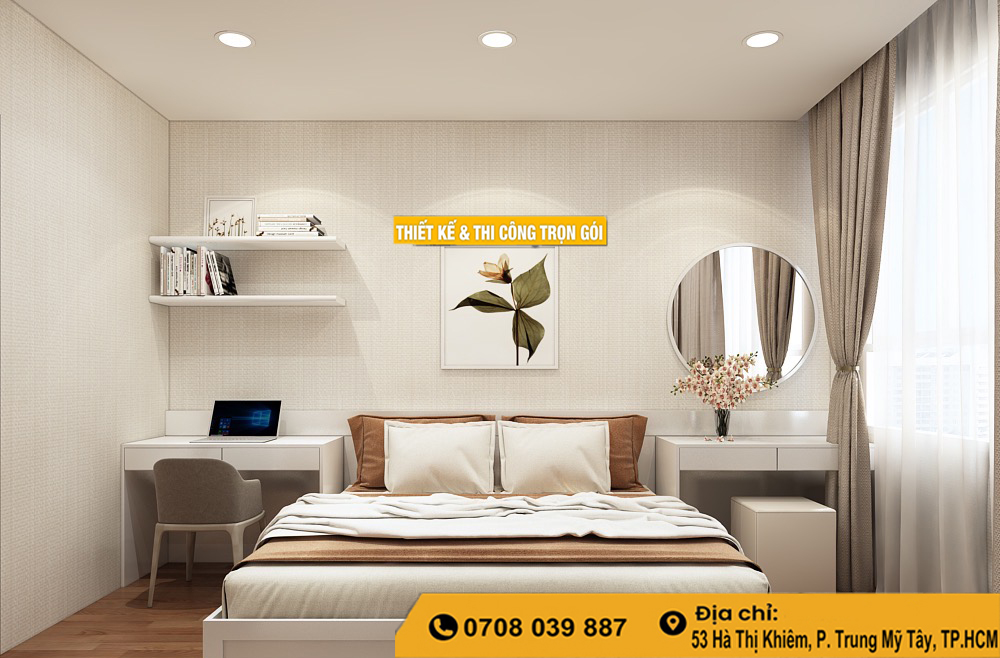 Mẫu Phòng Ngủ Đẹp Cho Nhà Nhỏ