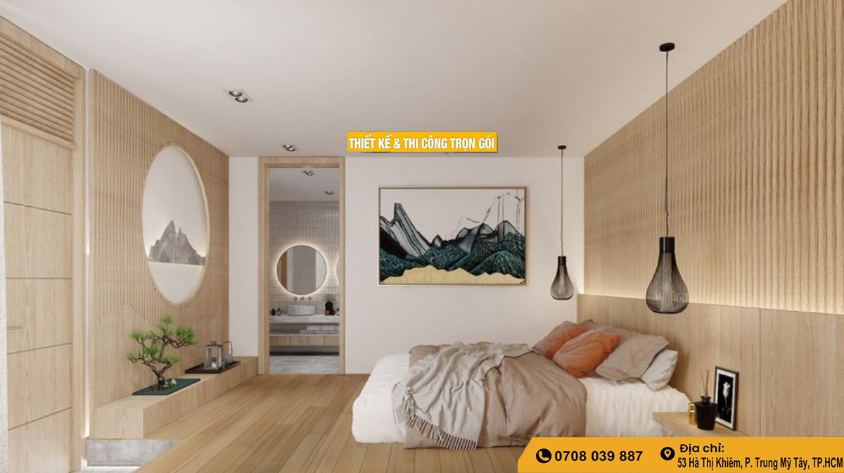 Thiết Kế Phòng Ngủ Phong Cách Nhật Bản