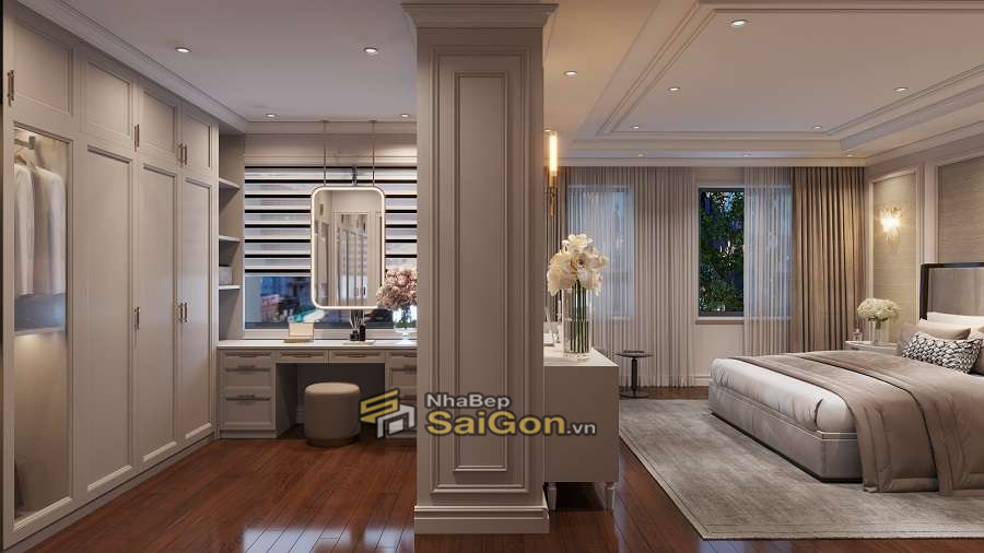 mẫu phòng ngủ thiết kế Luxury đẹp