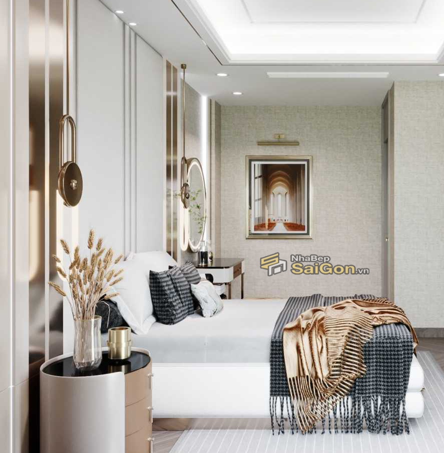 mẫu phòng ngủ thiết kế Luxury đẹp