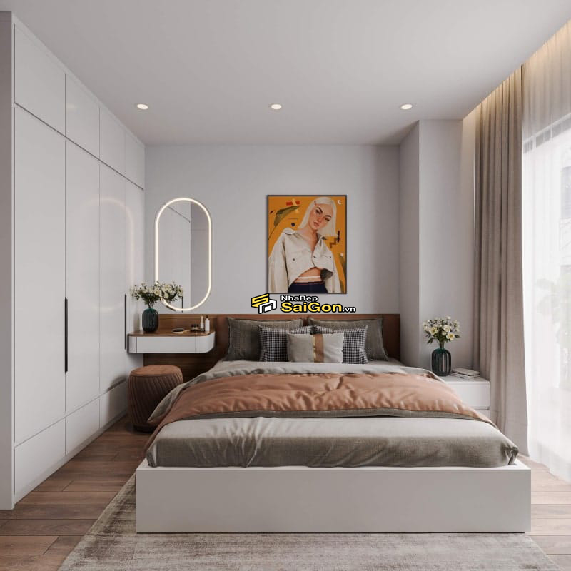 mẫu decor thiết kế phòng ngủ xu hướng 2026