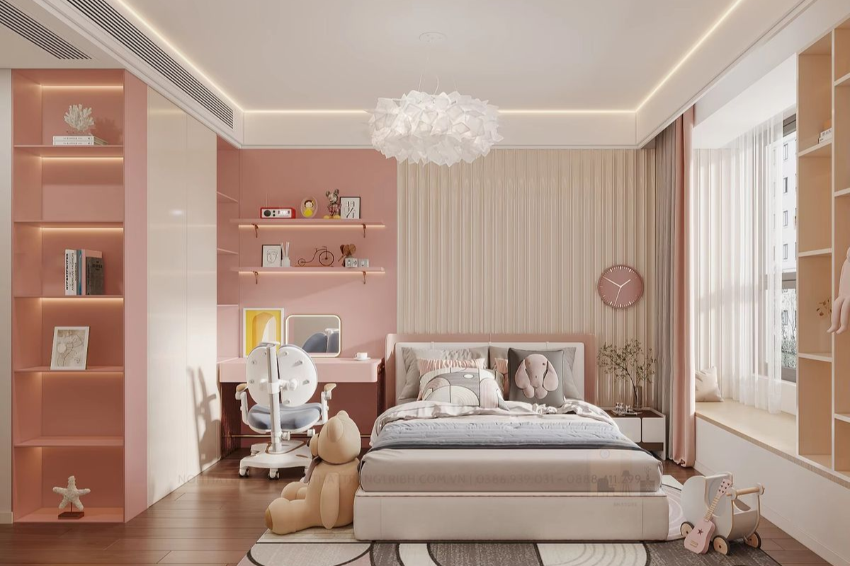 Bí Quyết Thiết Kế Phòng Ngủ Nhỏ Đẹp Không Bị Bí Bách