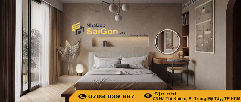 Mẫu Phòng Ngủ Phong Cách Wabi Sabi