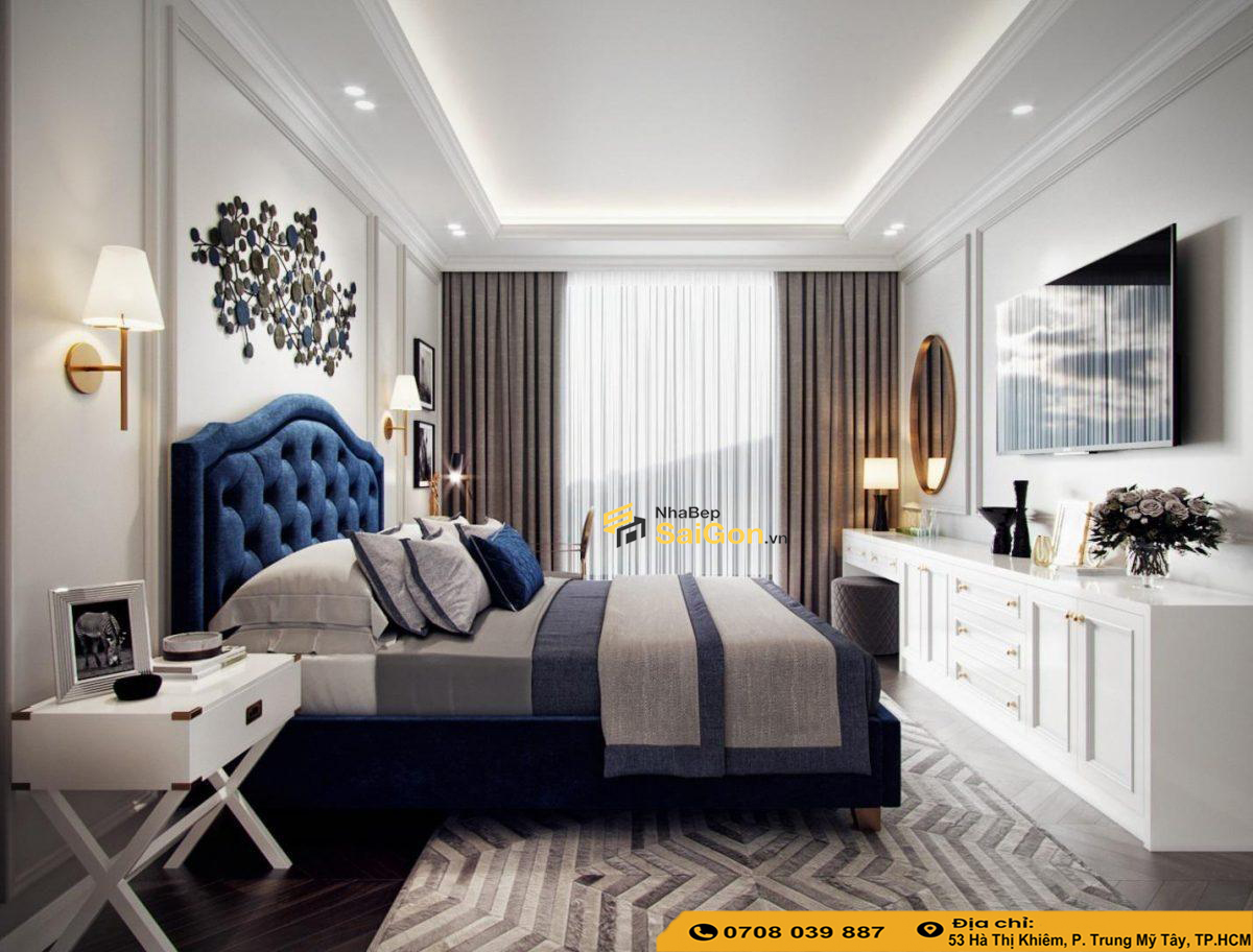 Thiết Kế Phòng Ngủ Tân Cổ Điển Hiện Đại