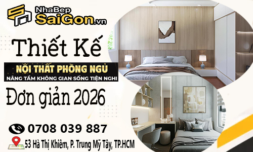Thiết Kế Phòng Ngủ Đơn Giản Đẹp Hiện Đại Năm 2026 Sang Trọng