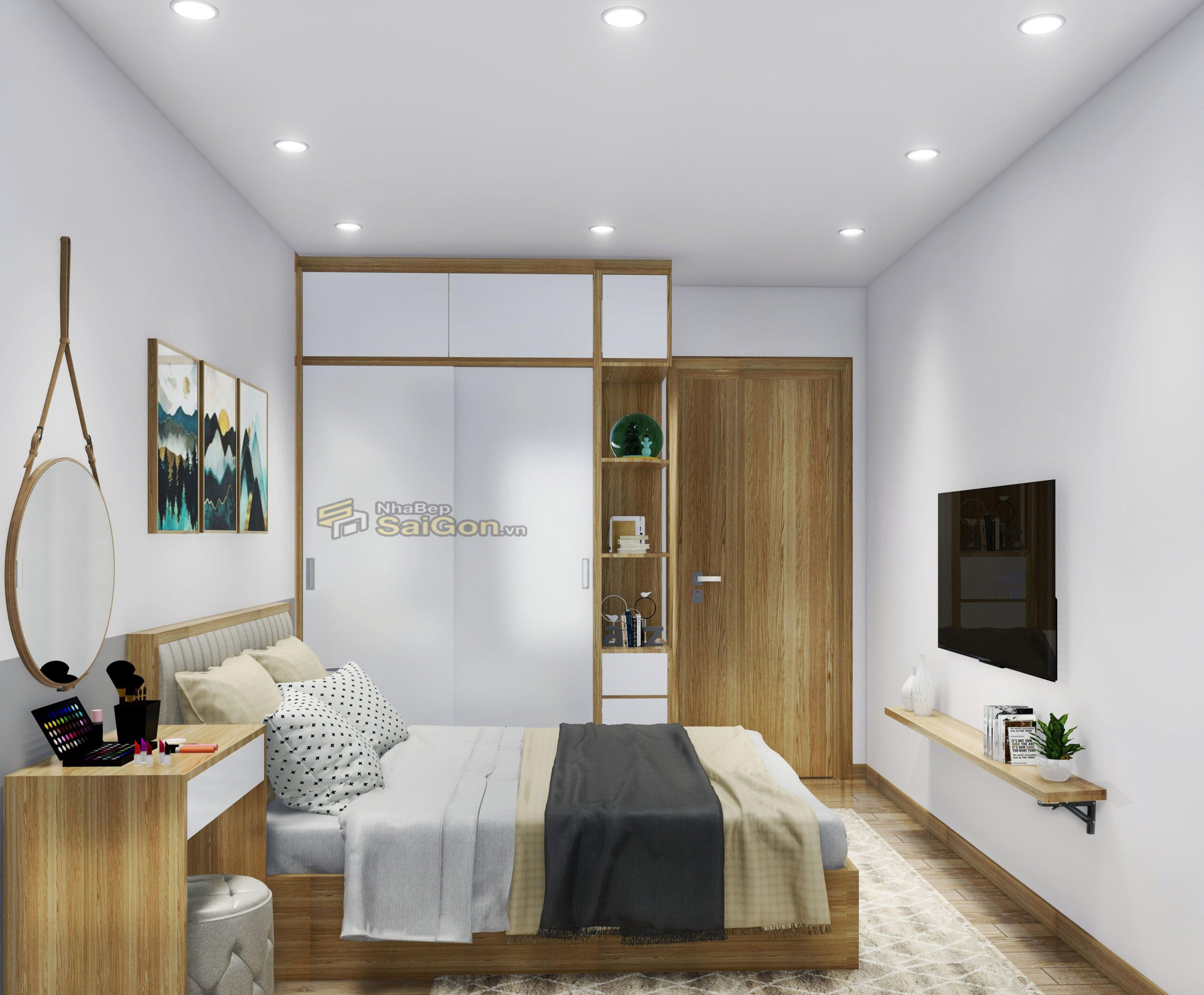 Thiết Kế Phòng Ngủ Đẹp Như Khách Sạn