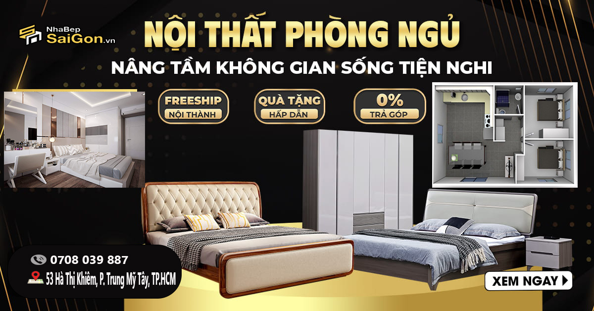 Mẫu Thiết Kế Nội Thất Phòng Ngủ Căn Hộ Tiện Nghi Hiện Đại 2026
