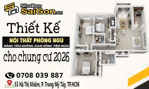 Mẫu Phòng Ngủ Thiết Kế Riêng Cho Chung Cư 2026 Đẹp Hiện Đại