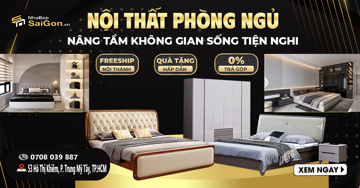 Mẫu Nội Thất Phòng Ngủ Nhà Phố Đẹp Tiện Nghi Hiện Đại 2026