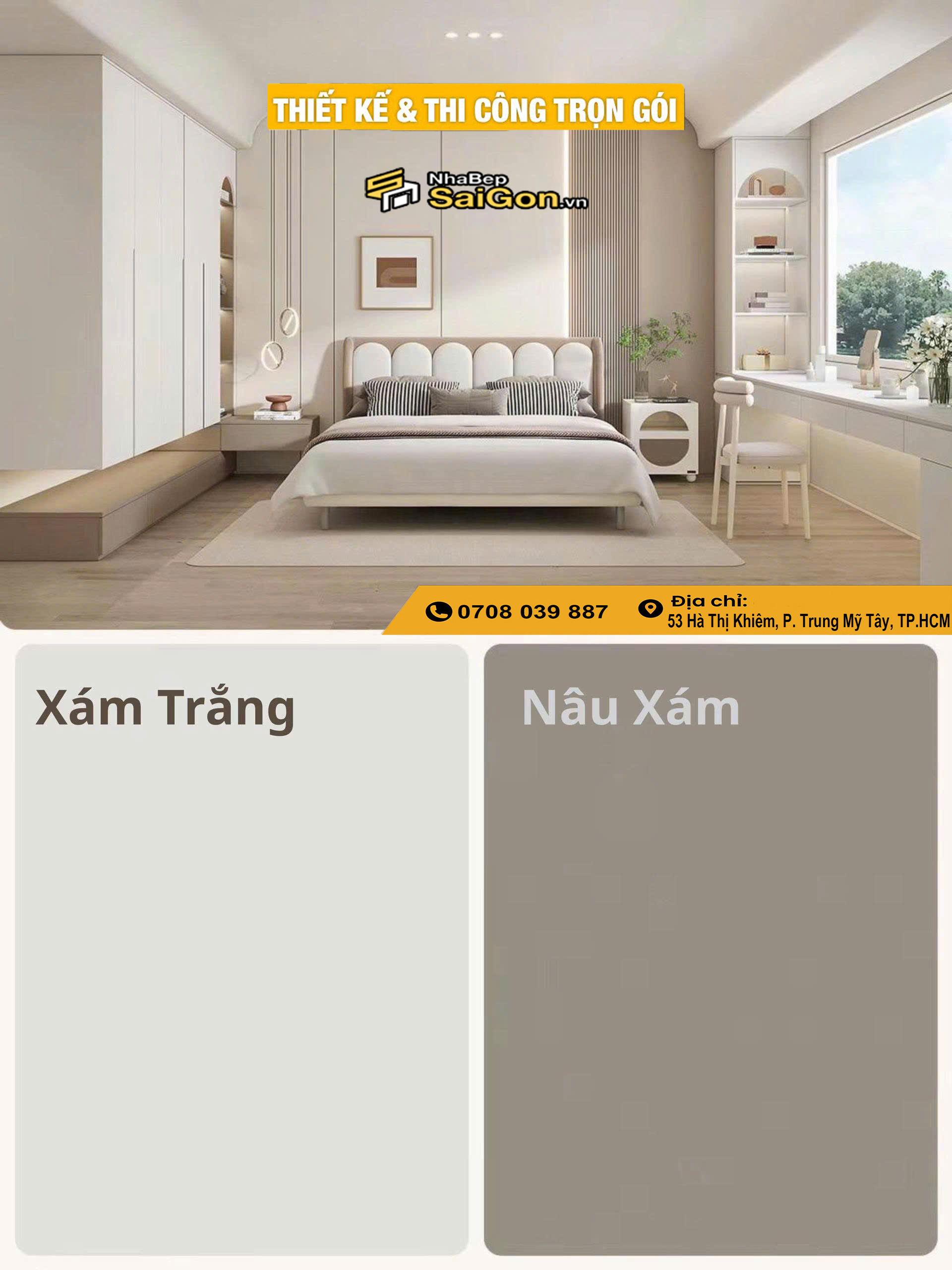Thiết Kế Phòng Ngủ 15m2