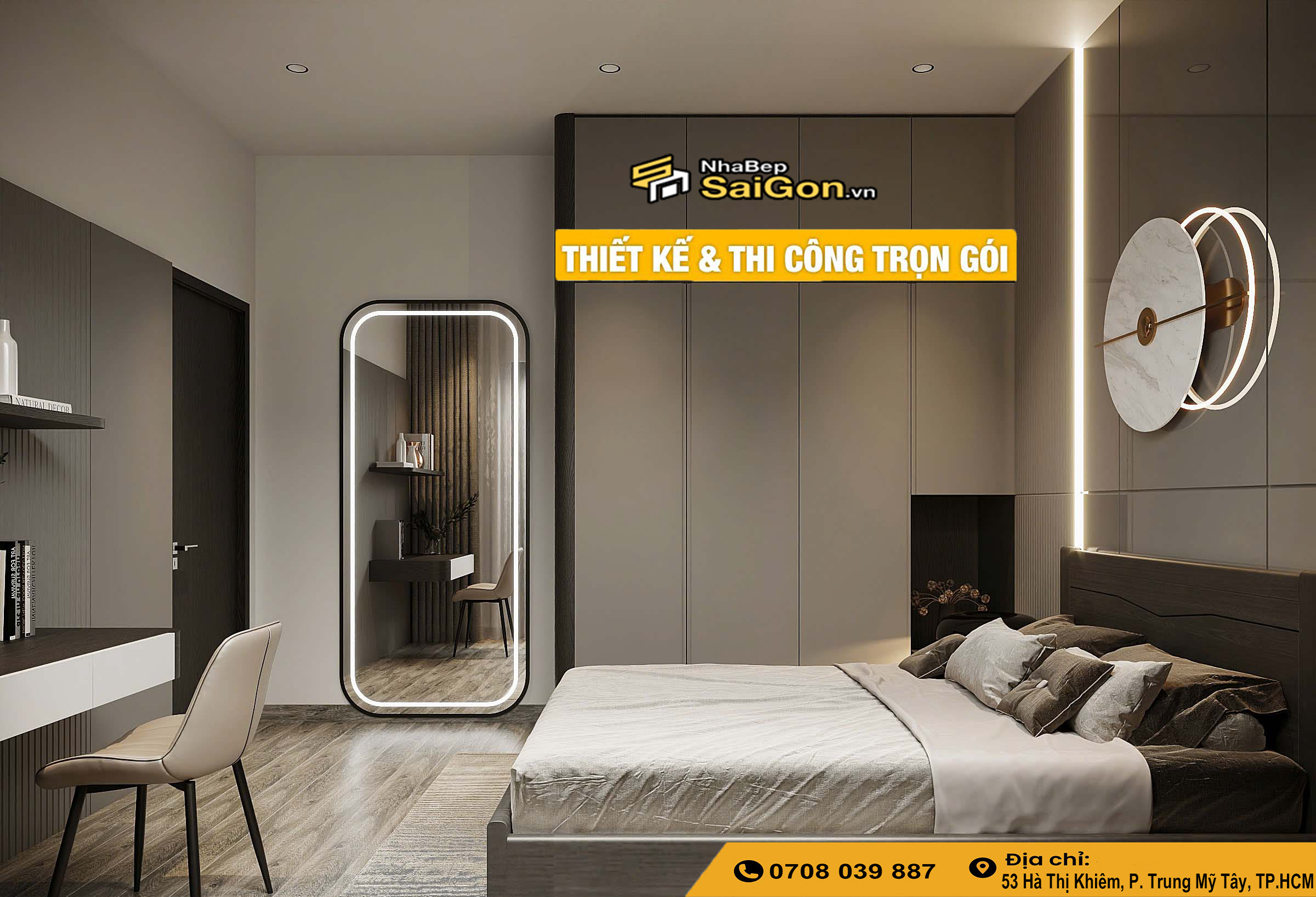 Thiết Kế Phòng Ngủ 15m2
