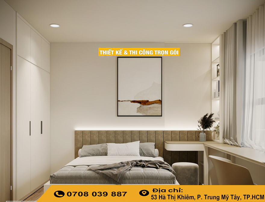 Thiết Kế Nội Thất Phòng Ngủ Chung Cư