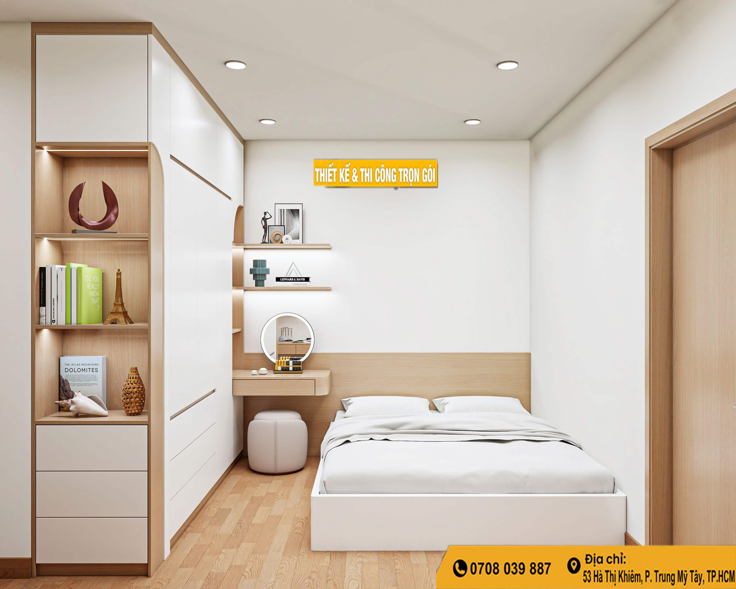 Thiết Kế Phòng Ngủ Vợ Chồng
