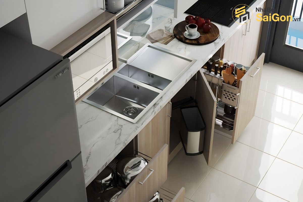 Những sai lầm cần tránh khi làm tủ bếp nhựa