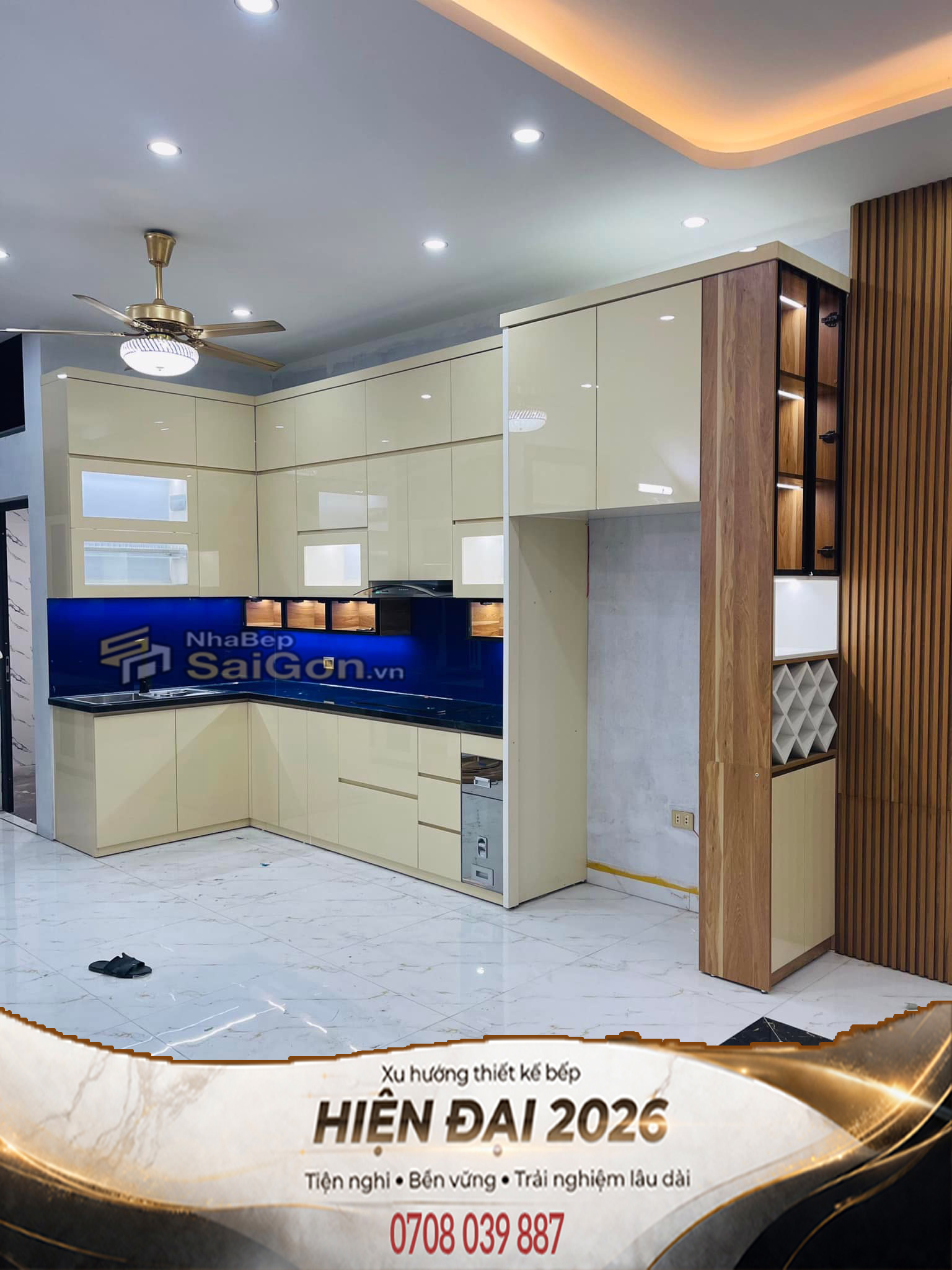 Thiết Kế Tủ Bếp Hóc Môn