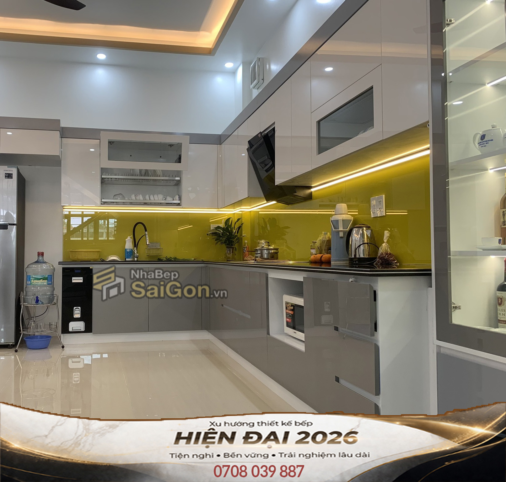 Thiết Kế Tủ Bếp Tân Phú