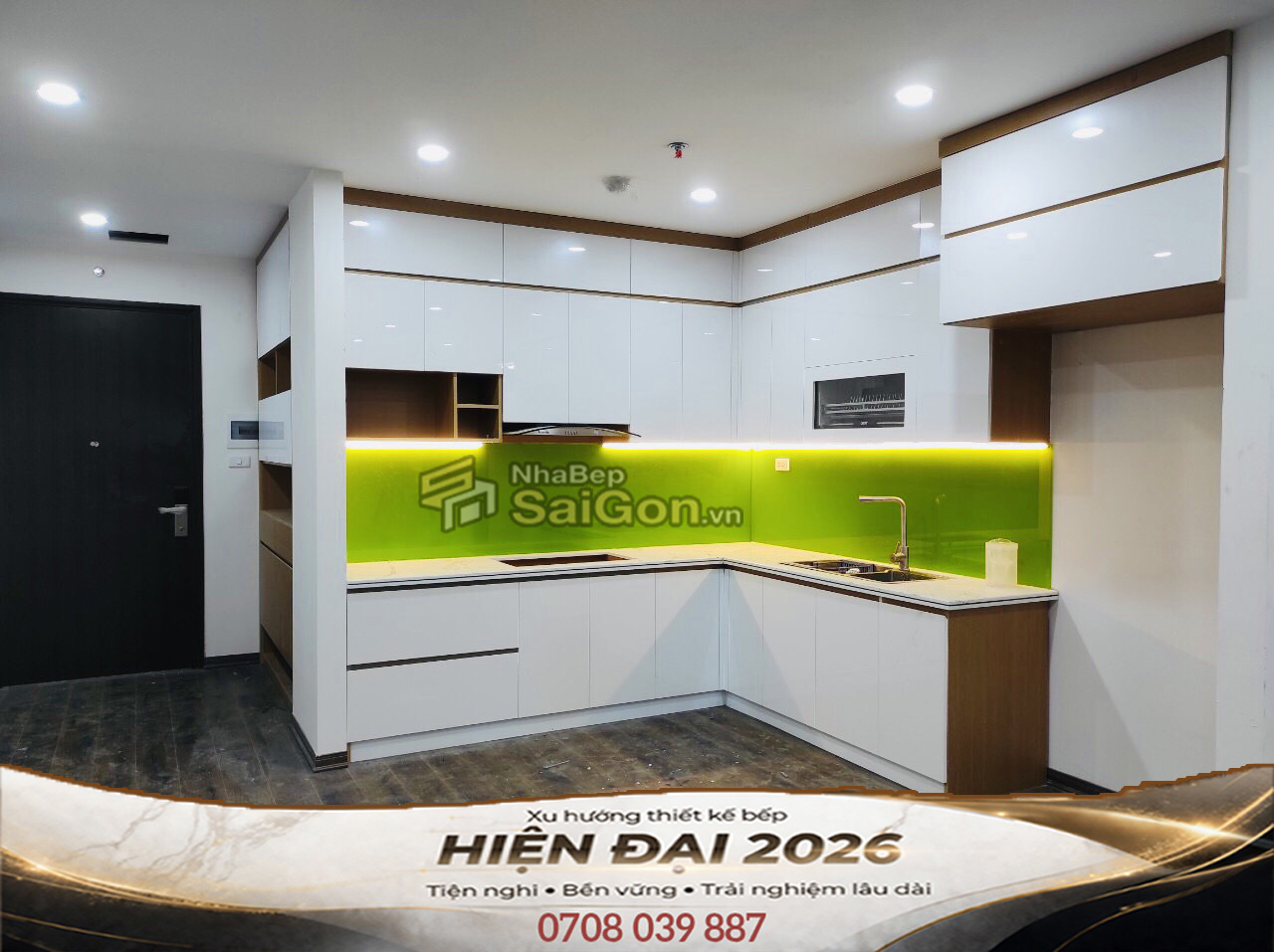 Thiết Kế Tủ Bếp Tân Bình