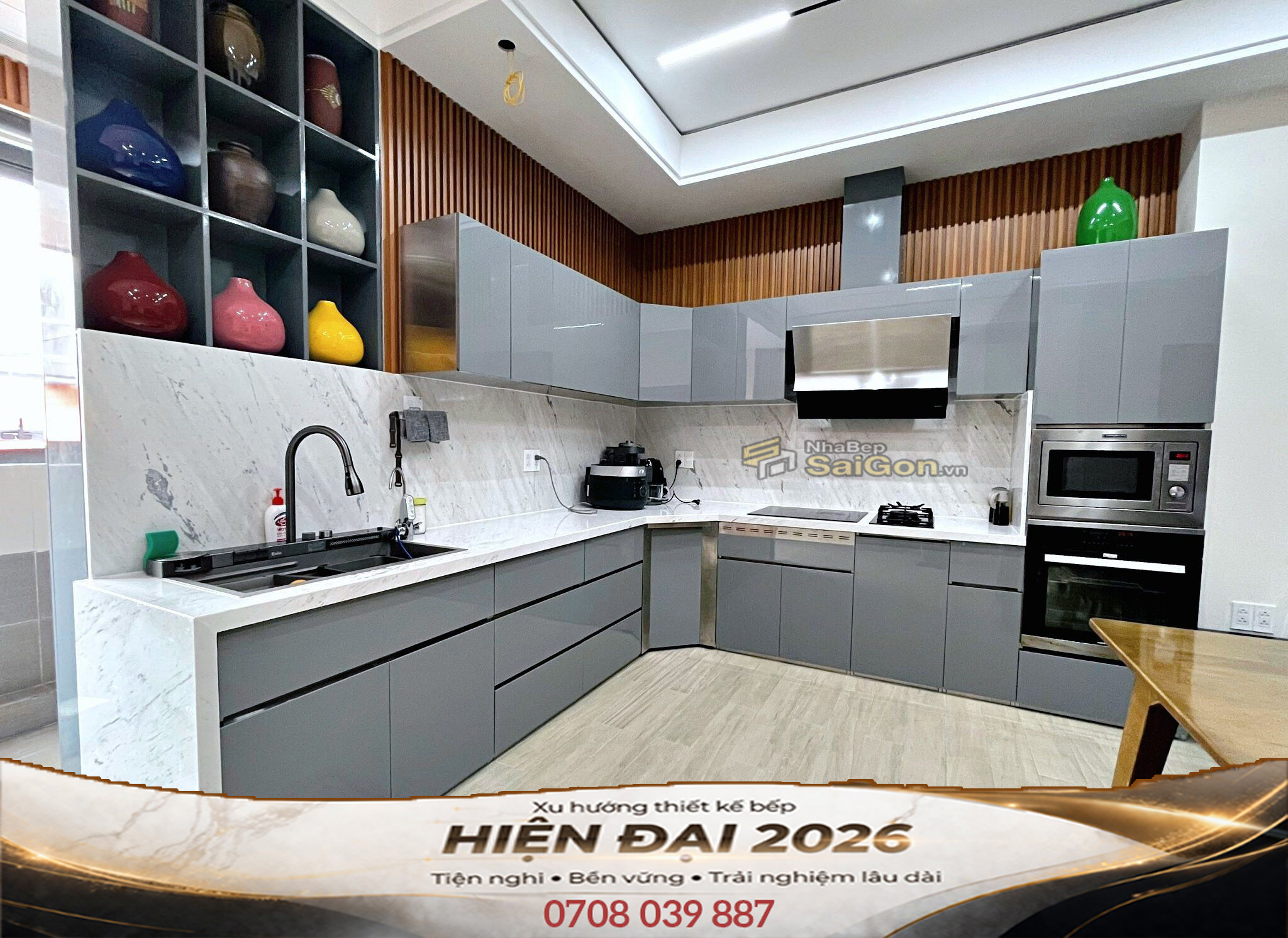 Tủ Bếp Acrylic Đẹp