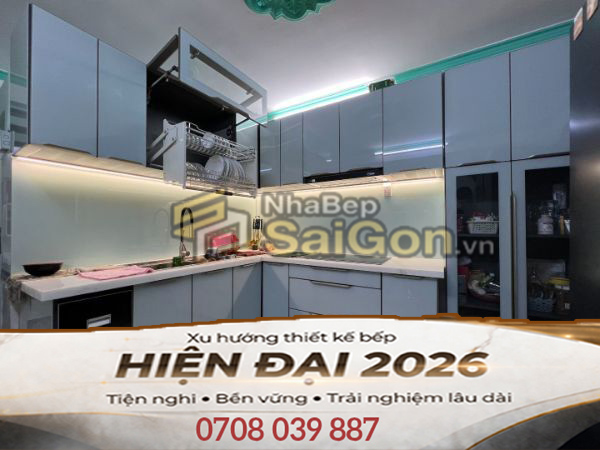 Thiết Kế Tủ Bếp Hóc Môn