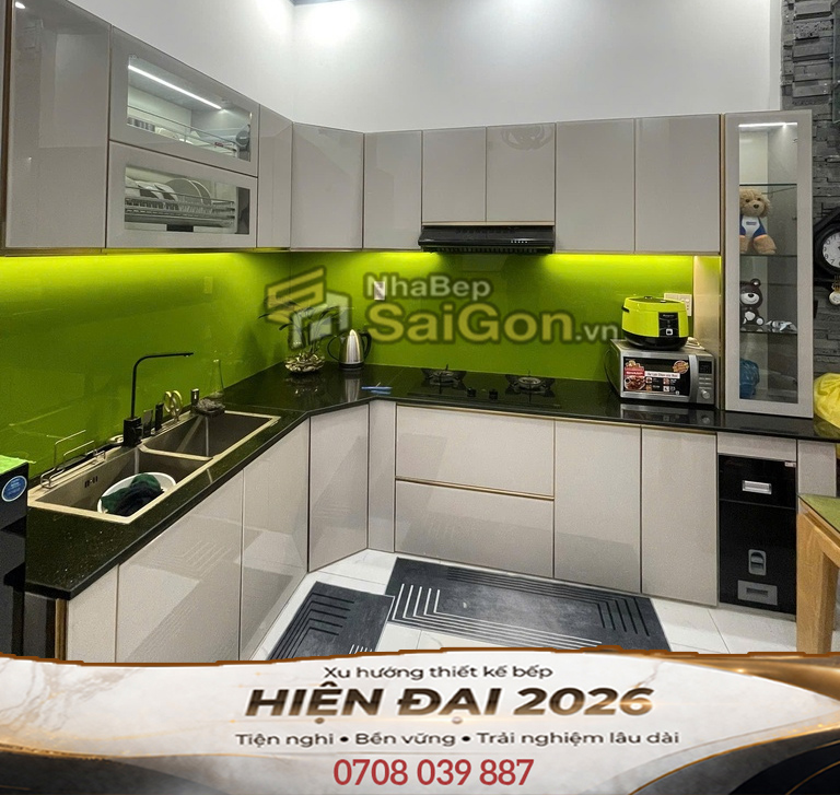 Thiết Kế Tủ Bếp Tân Bình