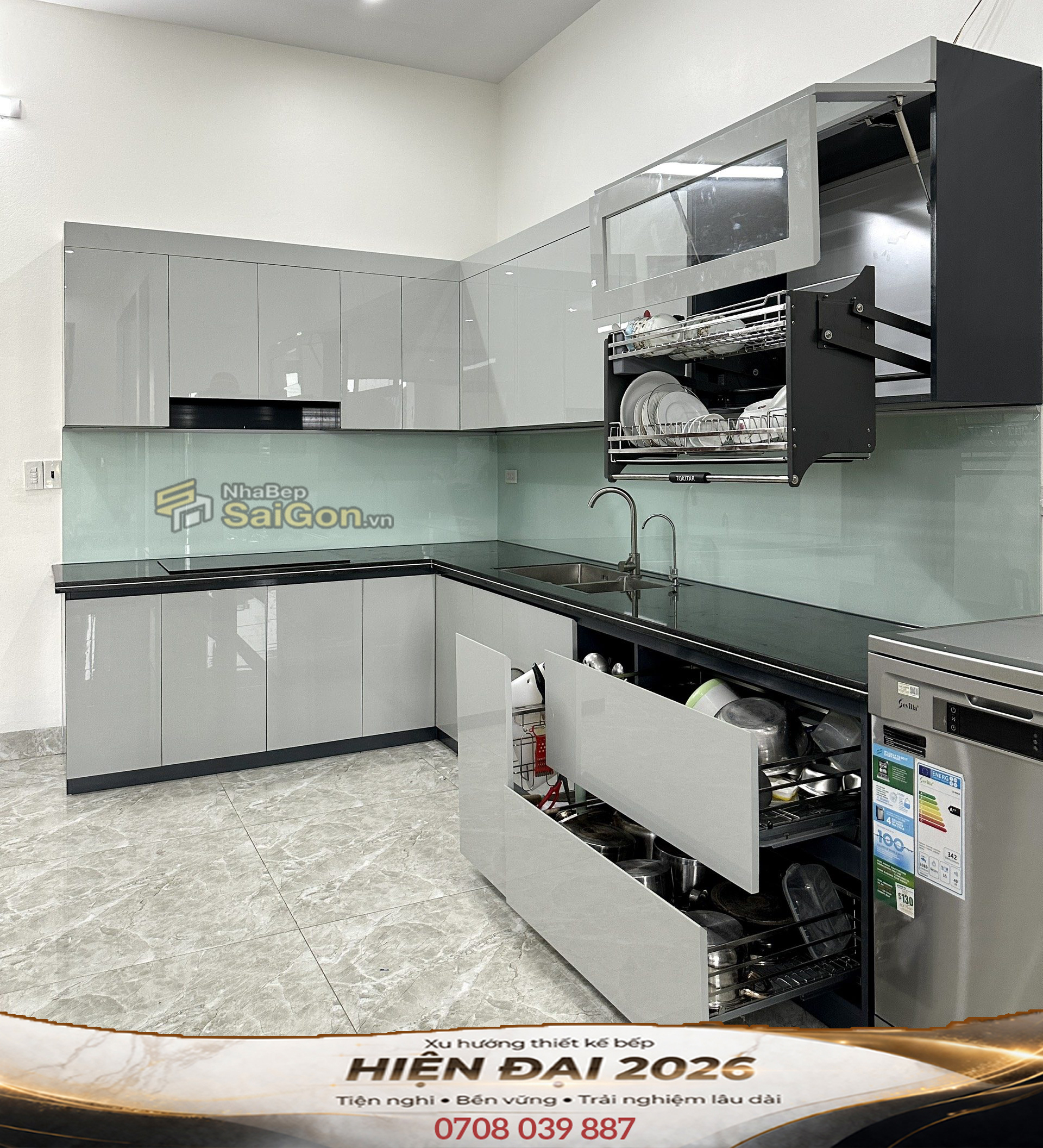 Thiết Kế Nhà Bếp Trọn Gói Quận 12