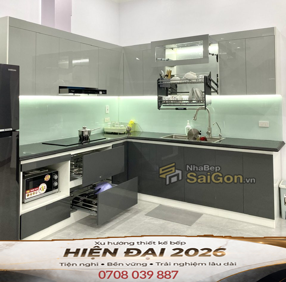 Thiết Kế Nhà Bếp Trọn Gói Quận 12