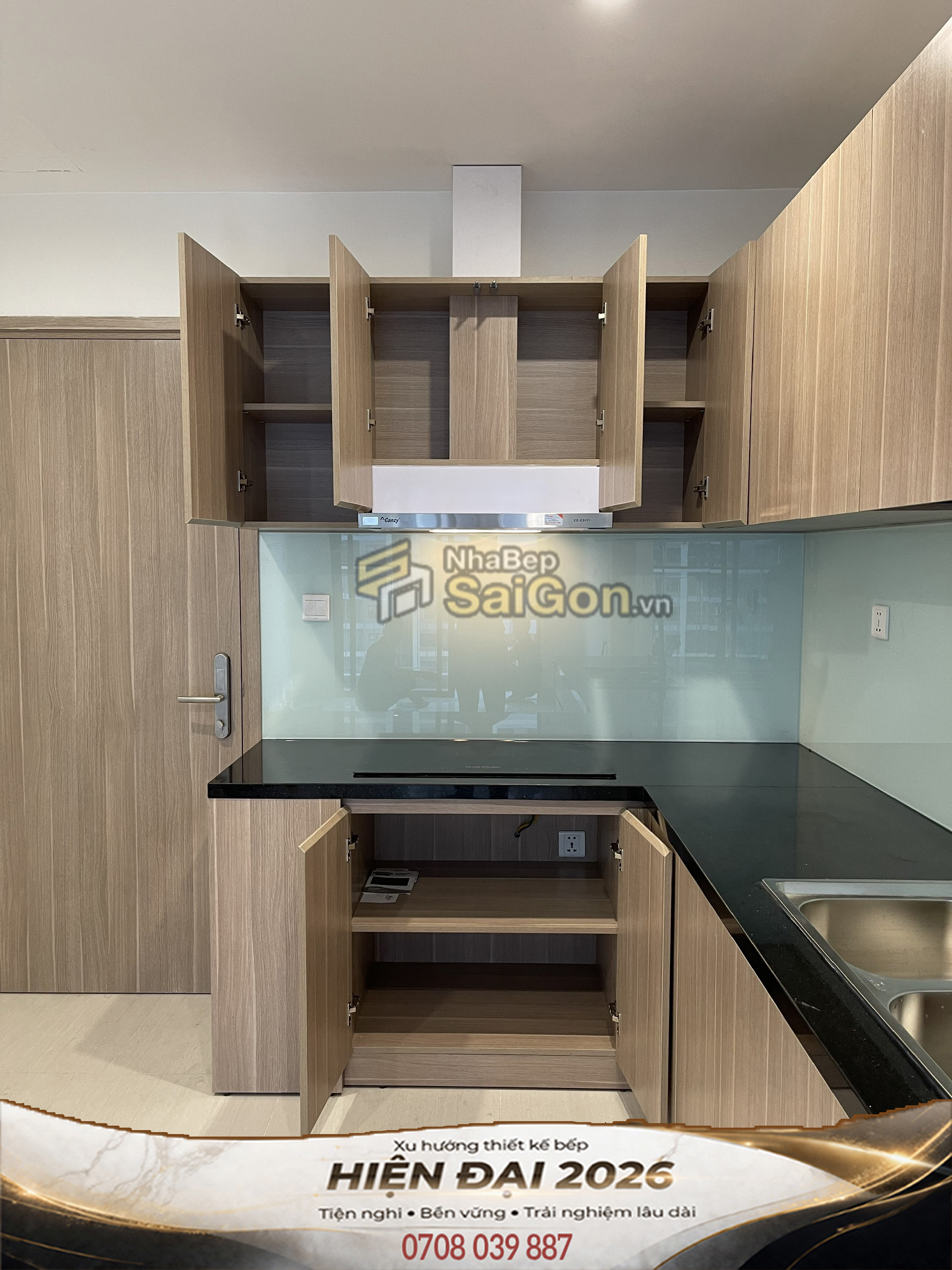 Thiết Kế Tủ Bếp Tân Bình