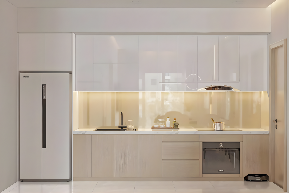 Tủ bếp nhựa acrylic có bền không?