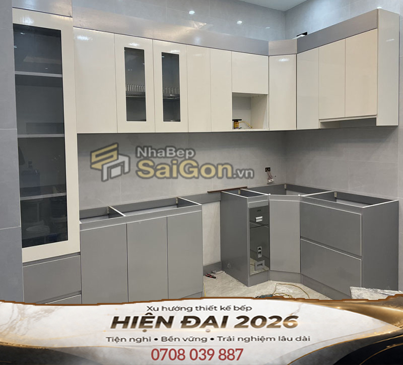 Thiết Kế Tủ Bếp Hóc Môn