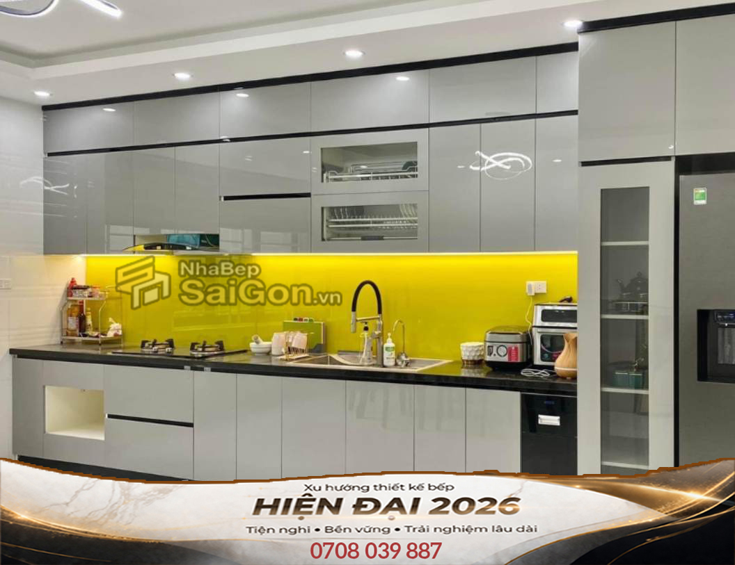 Thiết Kế Tủ Bếp Hóc Môn