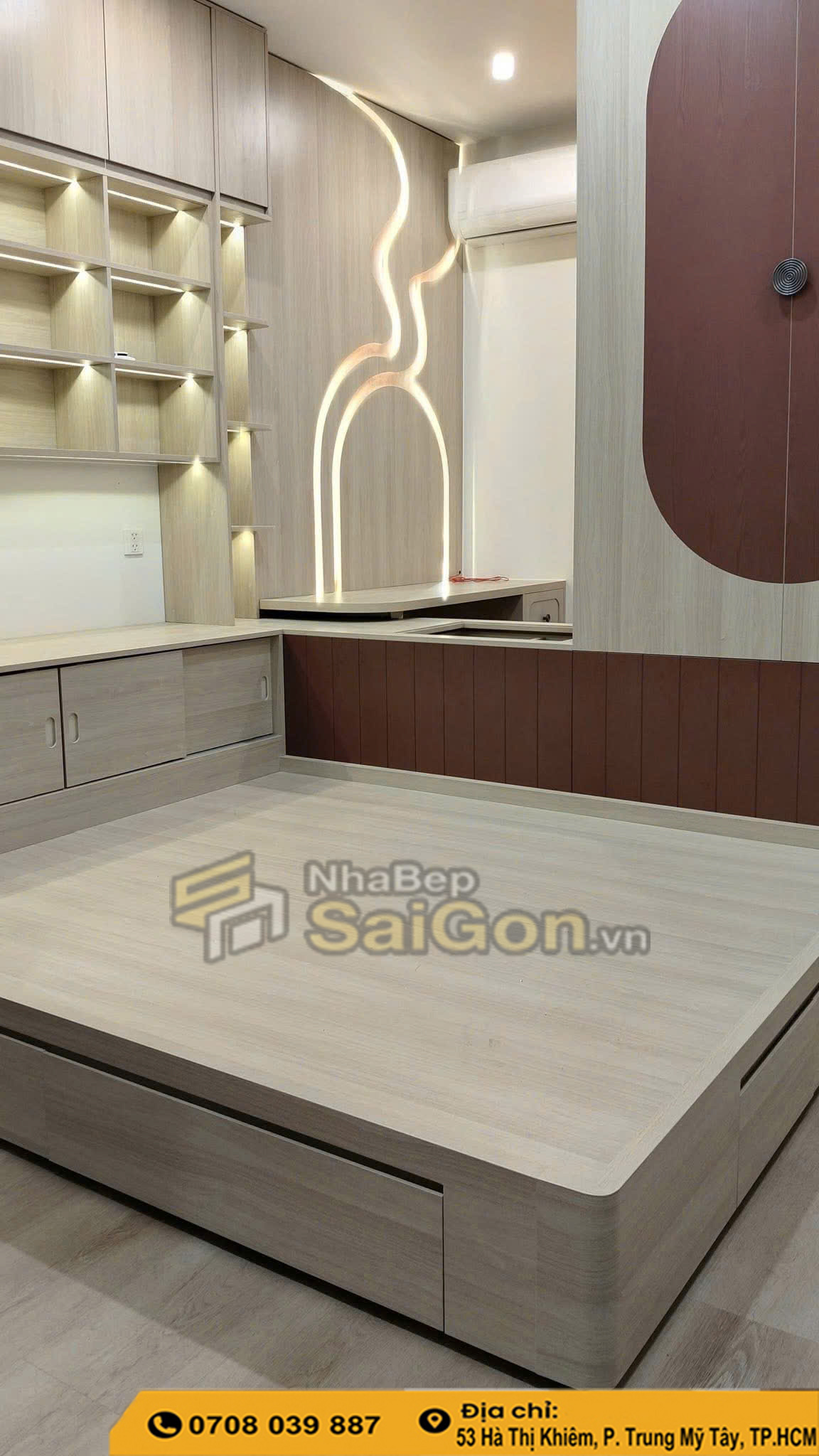 Bàn Giao Thi Công Nội Thất Phòng Ngủ Trọn Gói Tại Quận 7