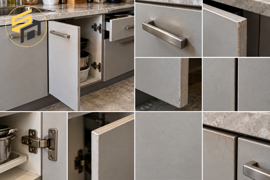 Có nên chọn tủ bếp nhựa composite nếu muốn dùng lâu dài?