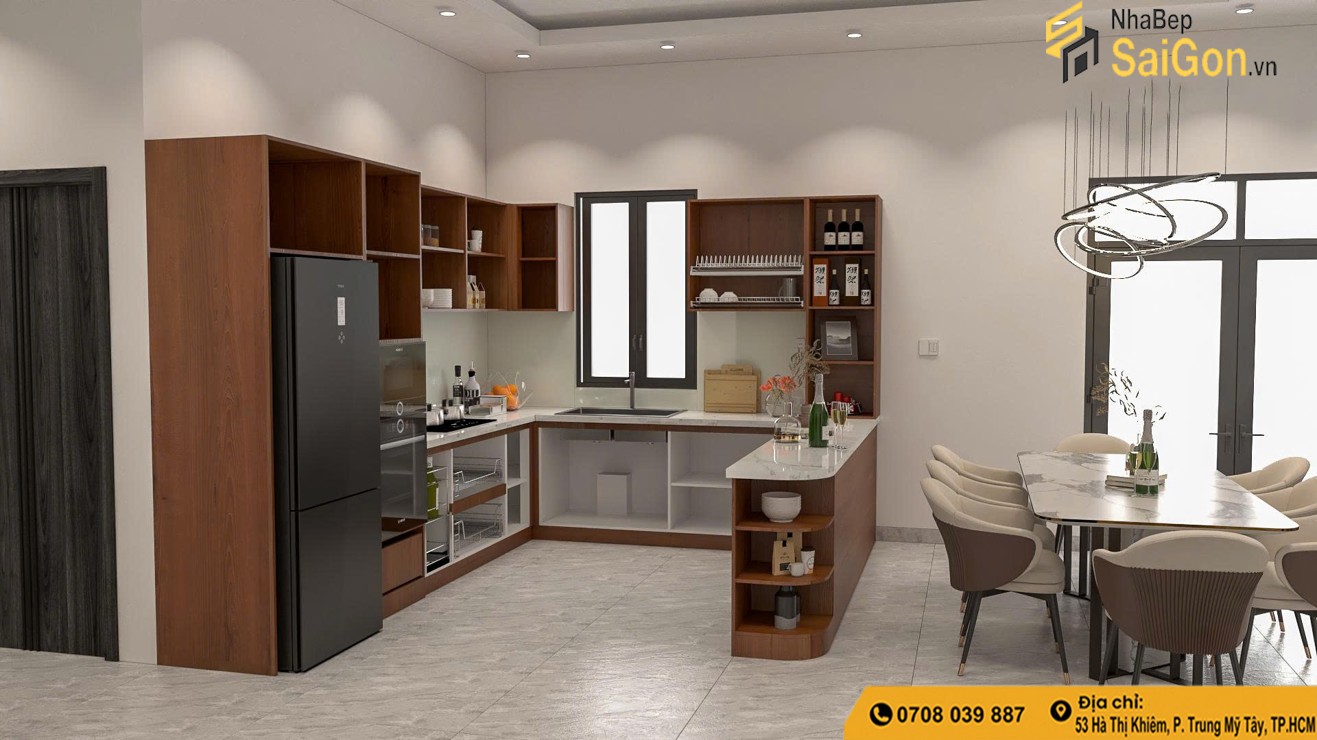 Bàn Giao Tủ Bếp Và Phòng Thờ Tại Tây Ninh
