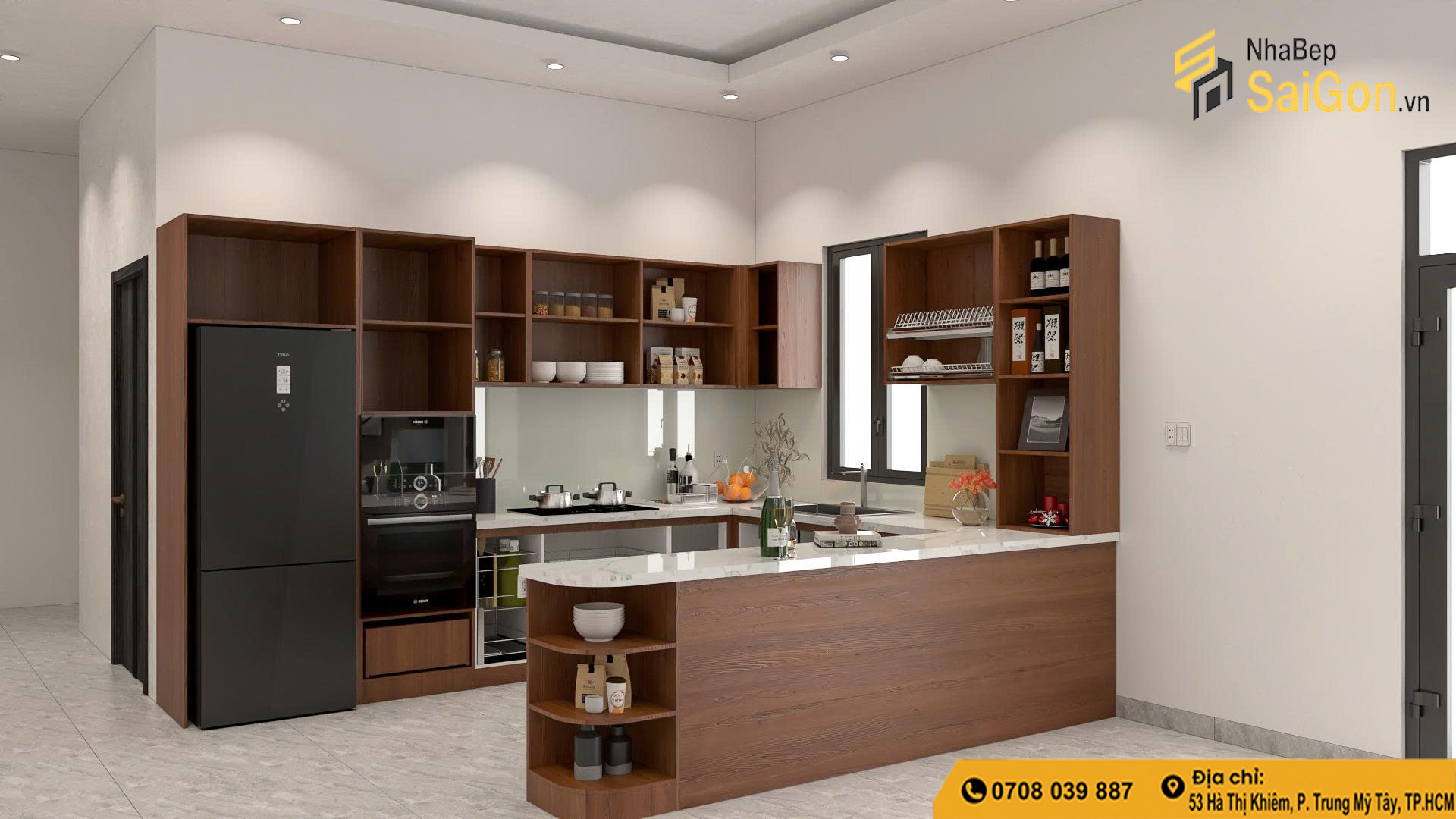 Bàn Giao Tủ Bếp Và Phòng Thờ Tại Tây Ninh