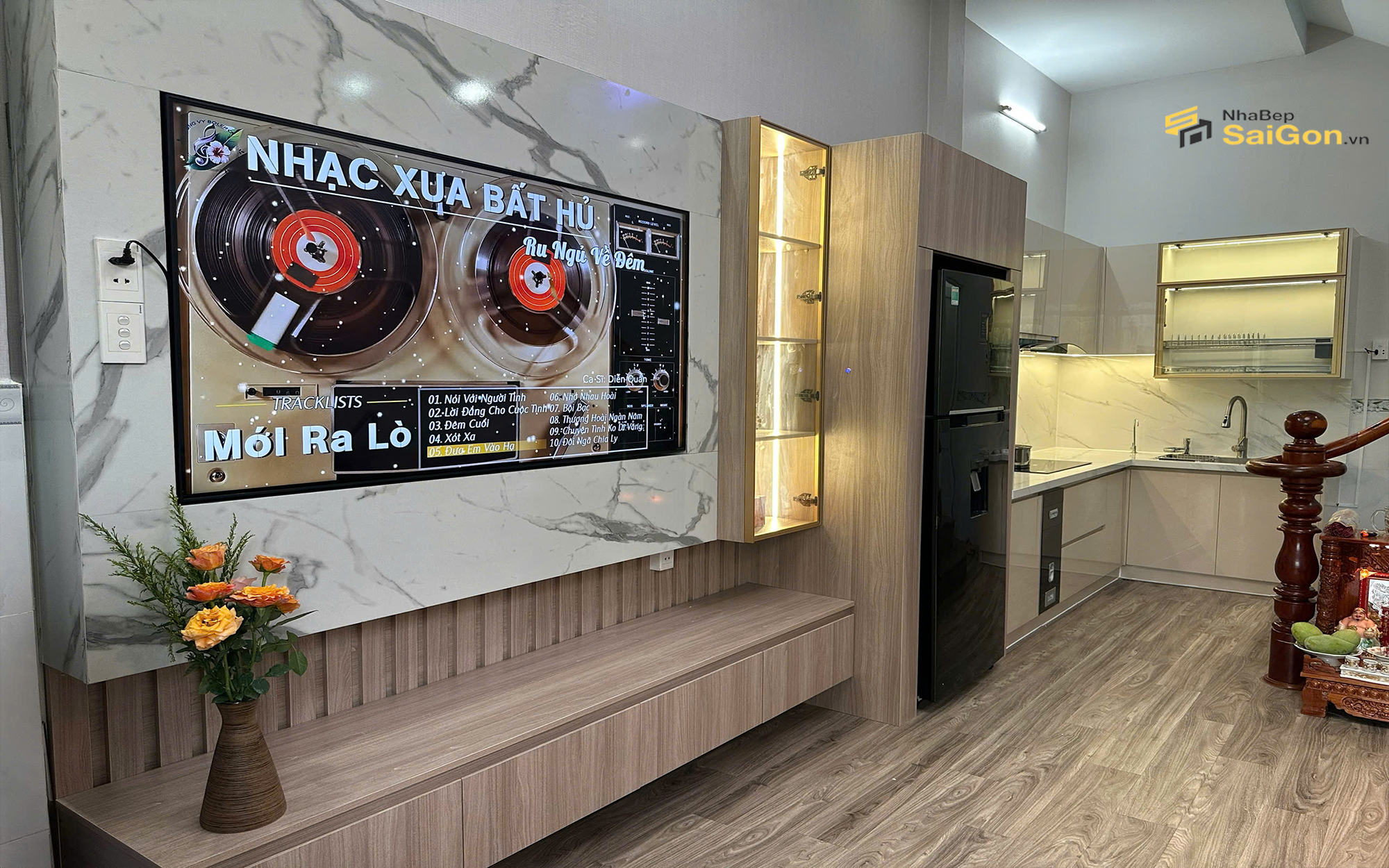 Bàn Giao Thiết Kế Thi Công Nhà Bếp Ở Bình Chánh