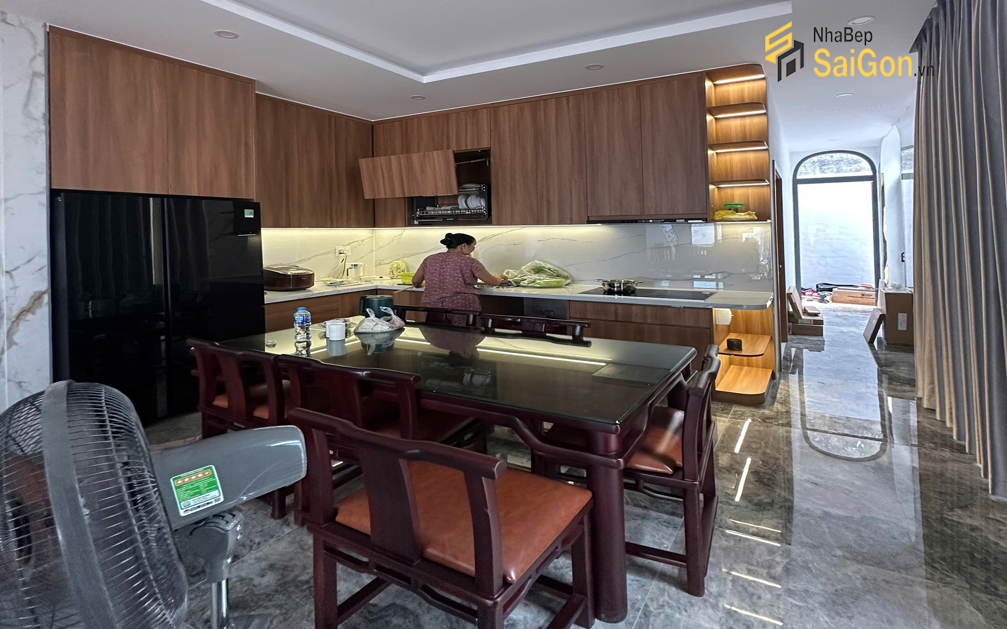 Bàn Giao Căn Bếp Chung Cư