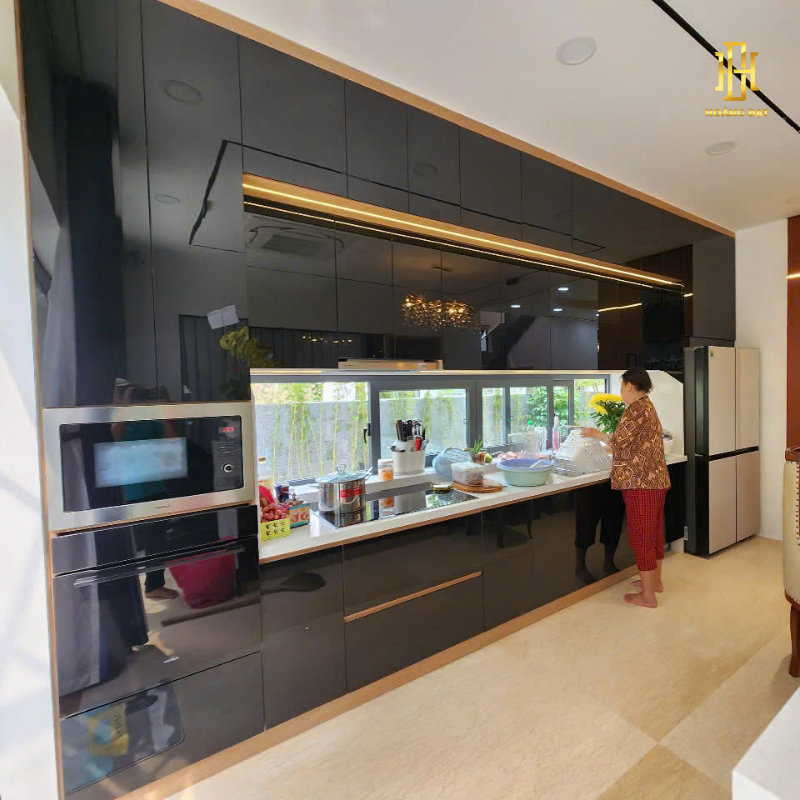 Các loại hình tủ bếp phổ biến