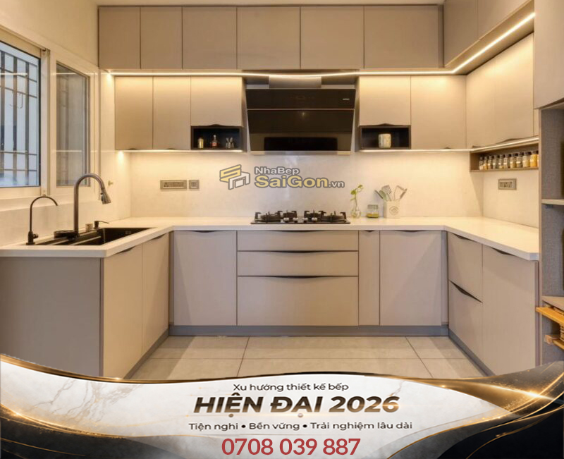 Xu Hướng Thiết Kế Bếp 2026