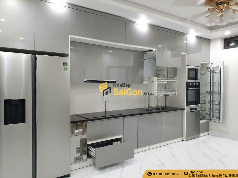 Mẫu Bếp Hiện Đại Xu Hướng Mới